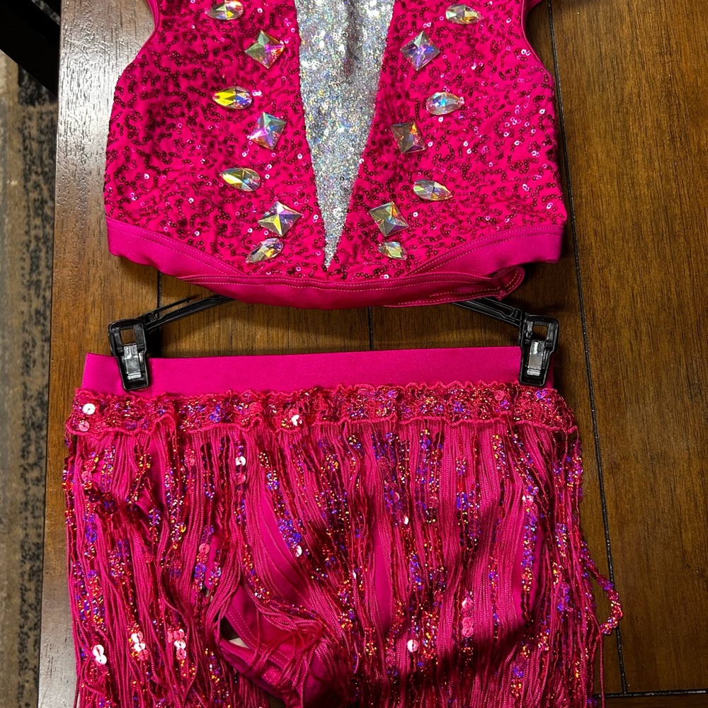 Sparkling Pink Sequin Kids Costume